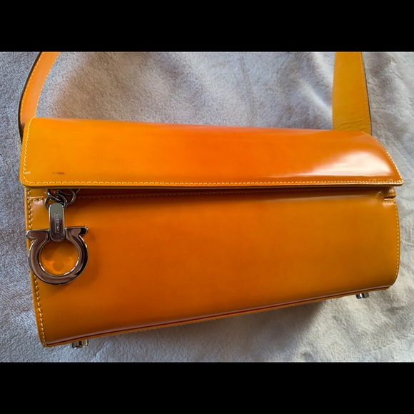 Salvatore Ferragamo Orange Mini Bag - Picture 8 of 16